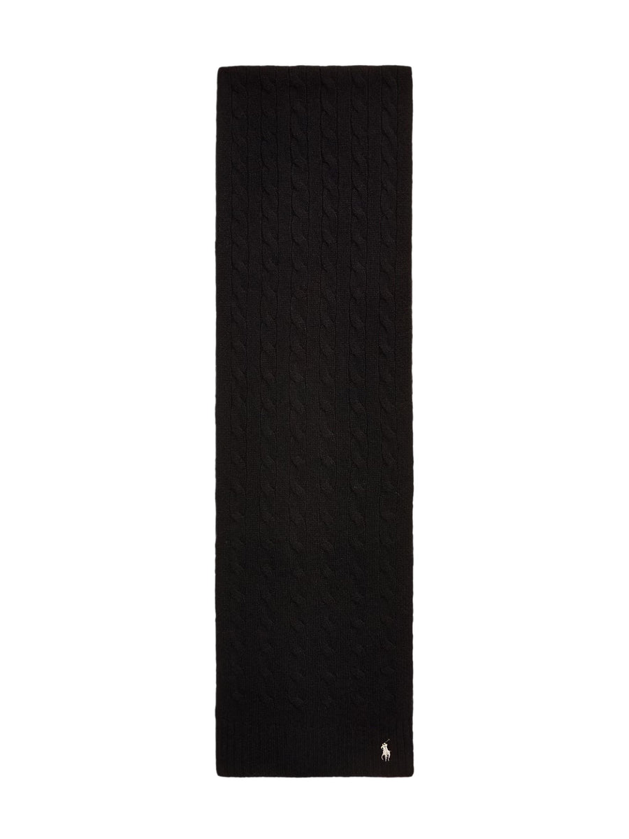 WL	CSHMR	CSF-SCARF-OBLONG 455956296 001 POLO RALPH LAUREN 