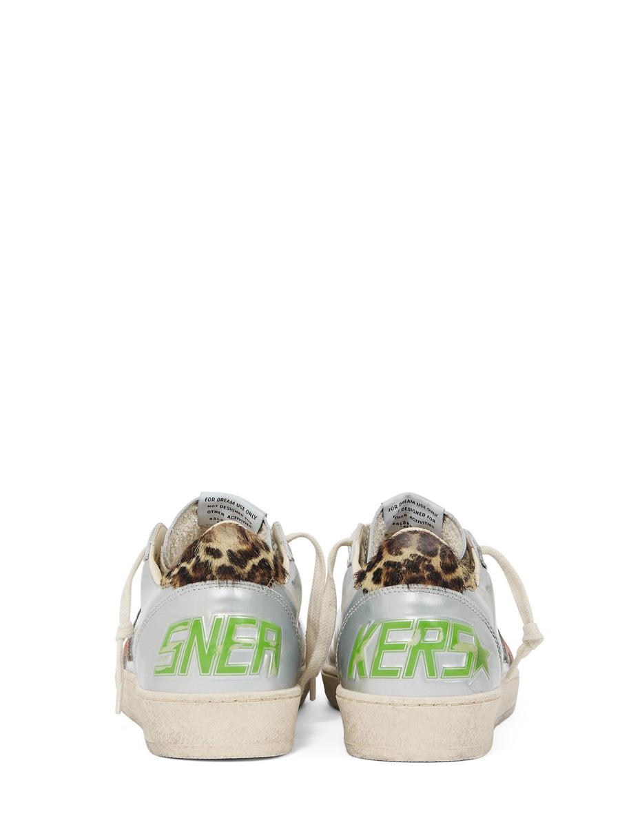 BALLSTAR SUEDE LEATHER UPPER TOE AND SPUR SUEDE STAR HORSY HEEL GMF00117 F00749270332 GOLDEN GOOSE 