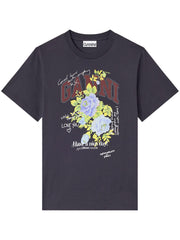 Basic Cotton Jersey Neon Kitty T-shirt T4340 252 GANNI 