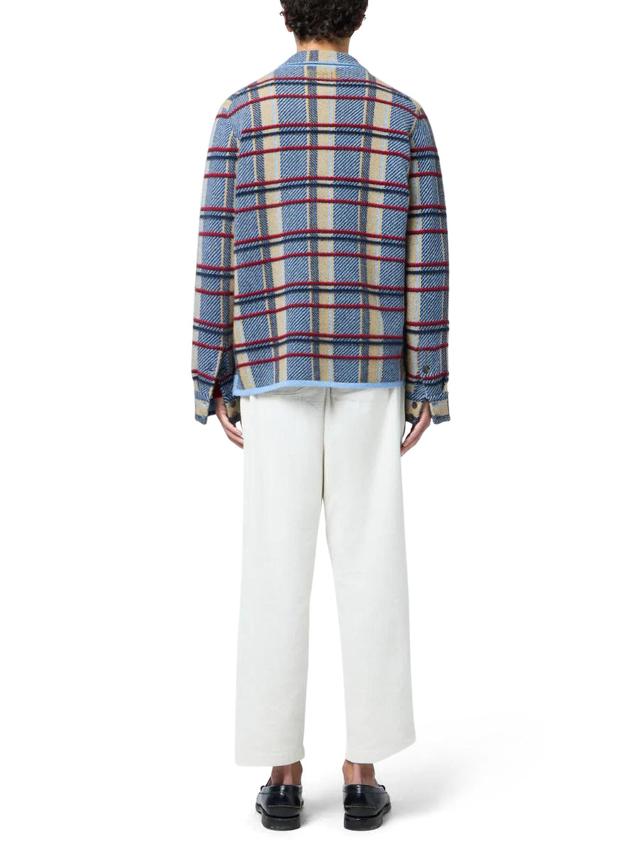 PLAID WORK SHIRT U20210JM HRBCO GUEST IN RESIDENCE 