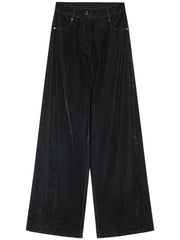 FLOCKED COTTON 5 POCKETS PANTS 14340 F48M5015 FORTE FORTE 