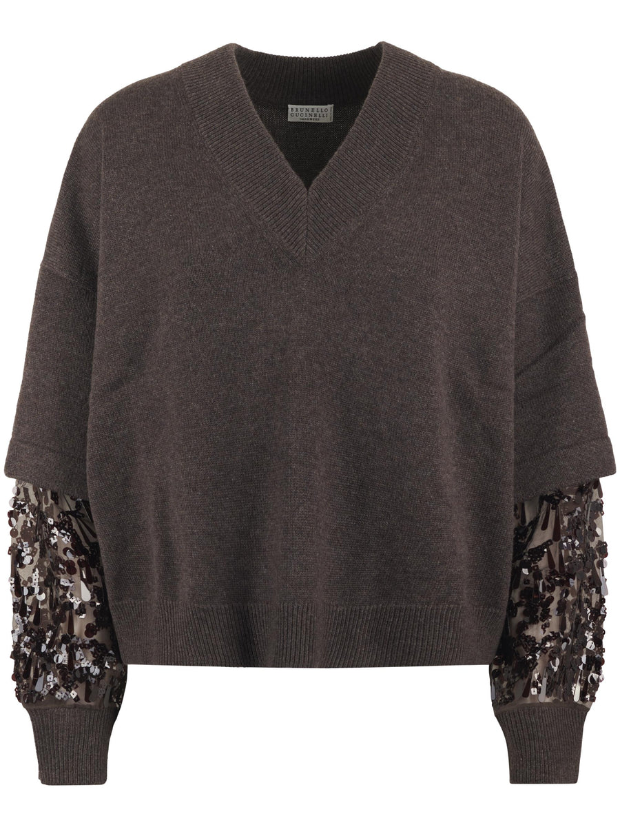 CASHMERE	SWEATER M12730002 C2559 BRUNELLO CUCINELLI 