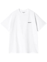 S/S Script Embroidery T-Shirt I030435 00AXX CARHARTT WIP 