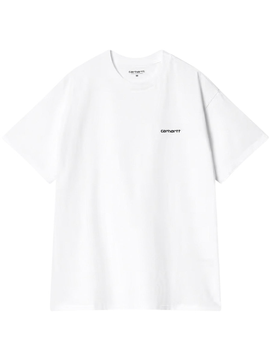 S/S Script Embroidery T-Shirt I030435 00AXX CARHARTT WIP 