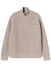 DETROIT ALPHA ZIP SWEATER I035398 2LPXX CARHARTT WIP 