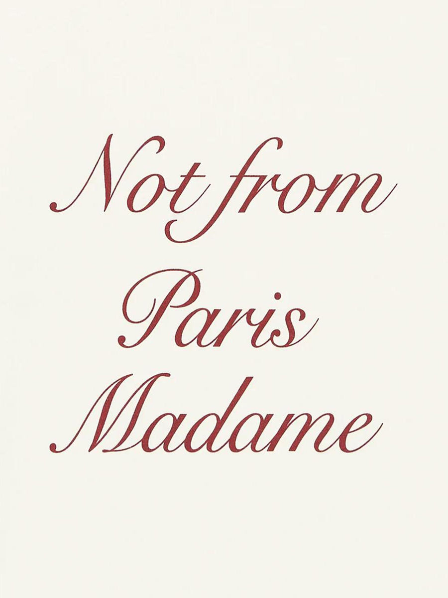 LE T-SHIRT SLOGAN CALLIGRAPHY ML ITS220 CO002OW DROLE DE MONSIEUR 