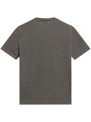 GOLDEN M'S REGULAR T-SHIRT DISTRESSED COTTON JERSEY WITH LOGO GMP01220 P00067160318 GOLDEN GOOSE 