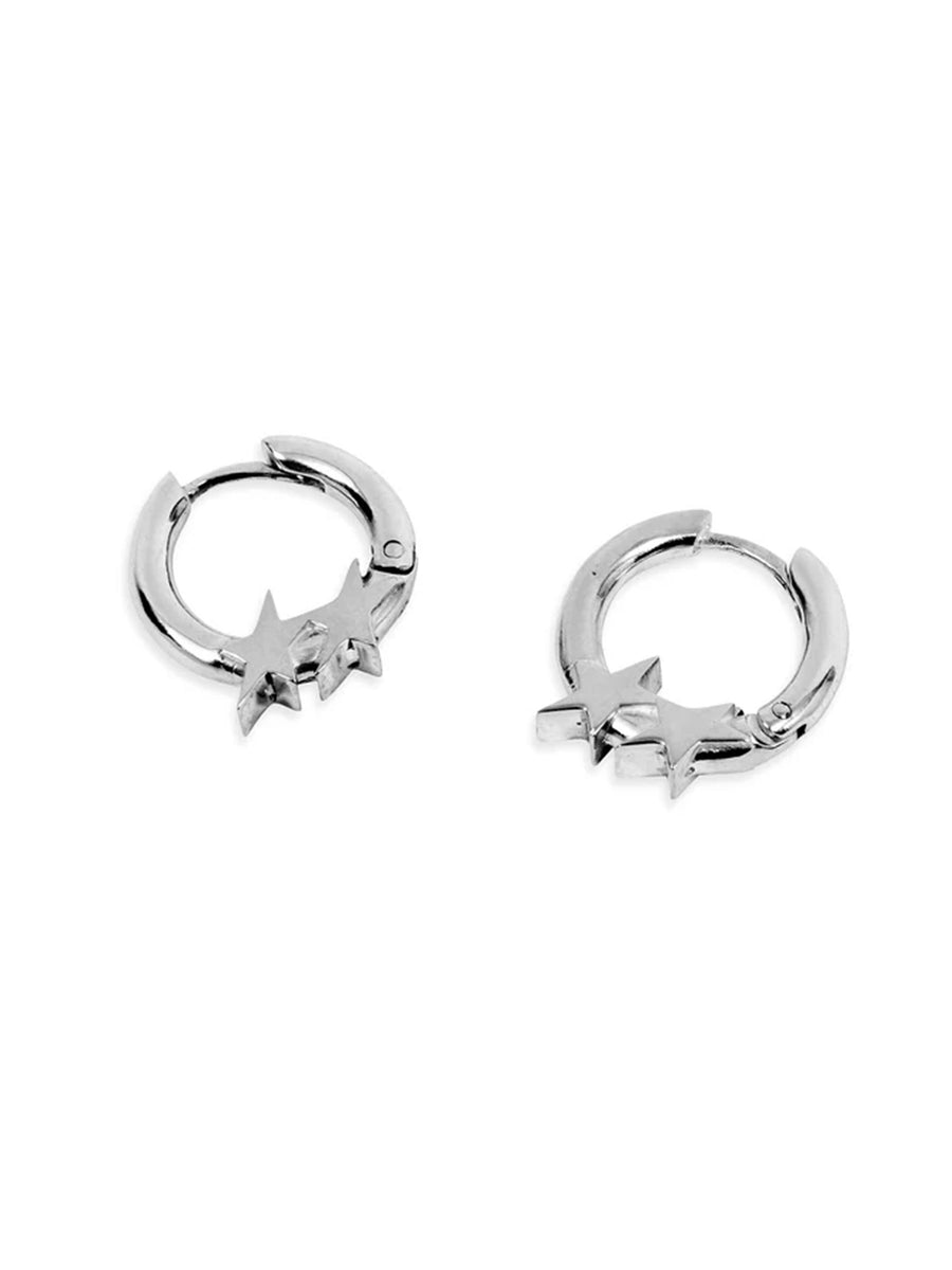 TJ ICON EARRINGS 206004001 SILVER TWOJEYS 
