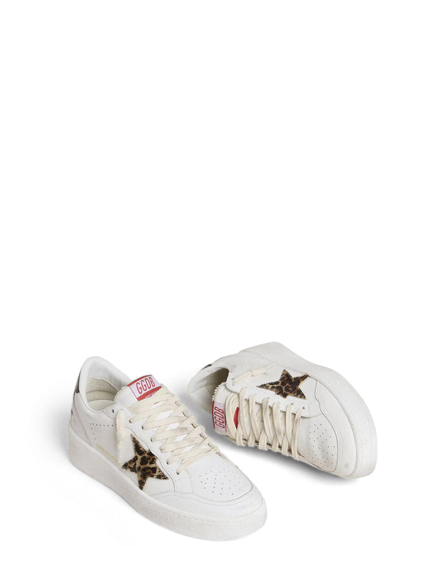 BALL STAR LEATHER UPPER TOE HEEL AND SPUR HORSY STAR GWF00804 F00732310889 GOLDEN GOOSE 