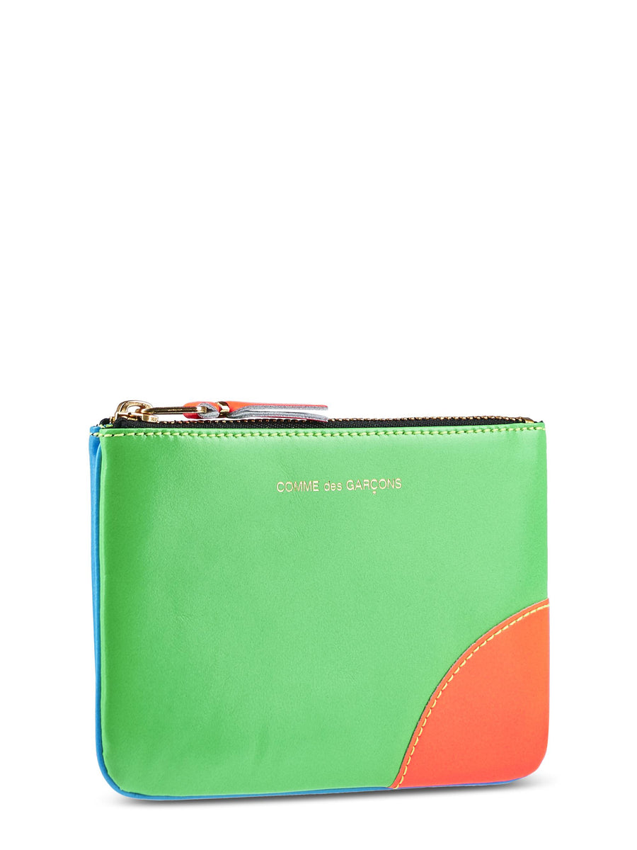  SA8100SF BLUE GREEN COMME DES GARCONS WALLET 