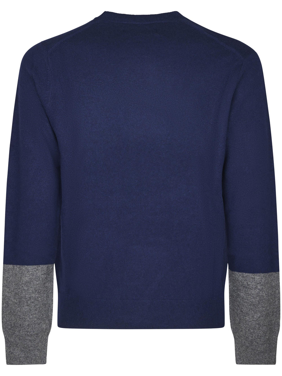  FZN1120512 NAVY TOP GREY COMME DES GARCONS SHIRT 