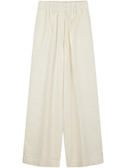 FLUID COTTON BULL REGULAR WAIST PANTS 14037 F48A0219 FORTE FORTE 