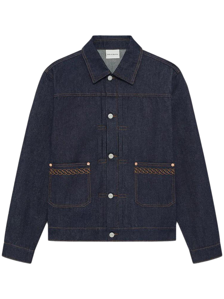 LA VESTE DENIM HJT172 CO211BRT DROLE DE MONSIEUR 