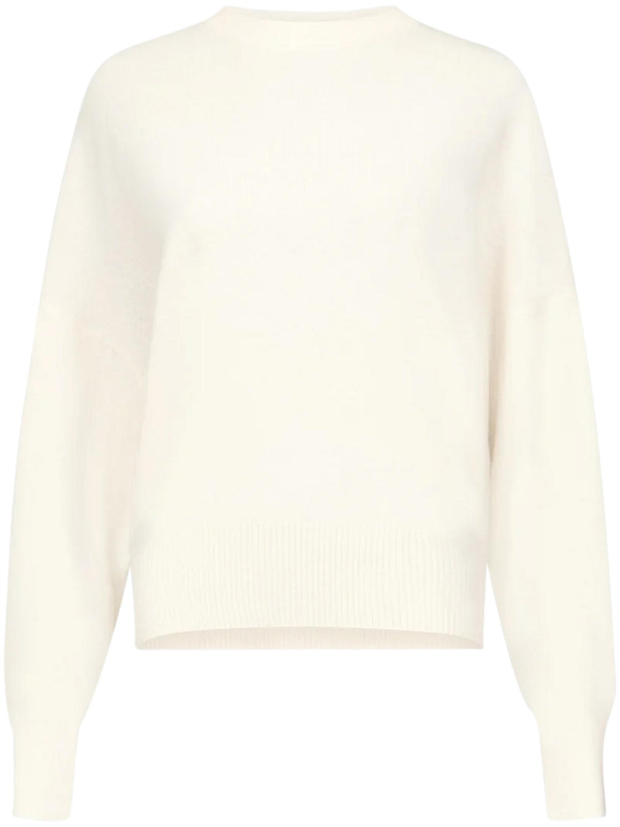ANAA LDS ROUND NECK SWEATER ANAA LDS IVORY LOULOU STUDIO 