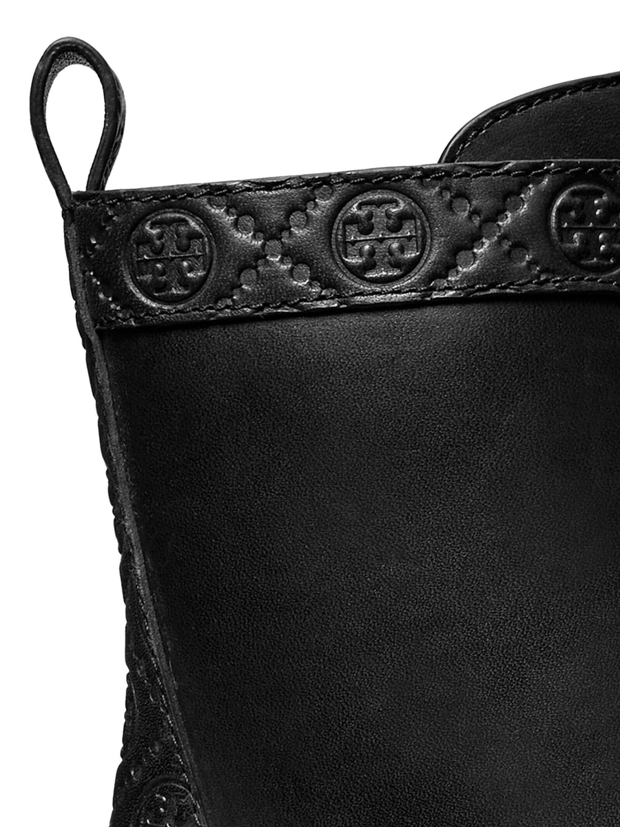 T MONOGRAM LUG ANKLE BOOT 65MM 178112 006 TORY BURCH 