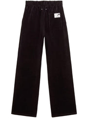 W'S JOGGING WIDE LEG FRENCH POCKETS DOUBLE CHENILLE JERSEY  WITH LABEL GWP02326 P00212990100 GOLDEN GOOSE 