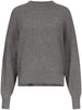 ANAA LDS ROUND NECK SWEATER ANAA LDS ANTHRACITE MELANGE LOULOU STUDIO 