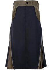 SUITING MIX SKIRT 2507949 233 SACAI 