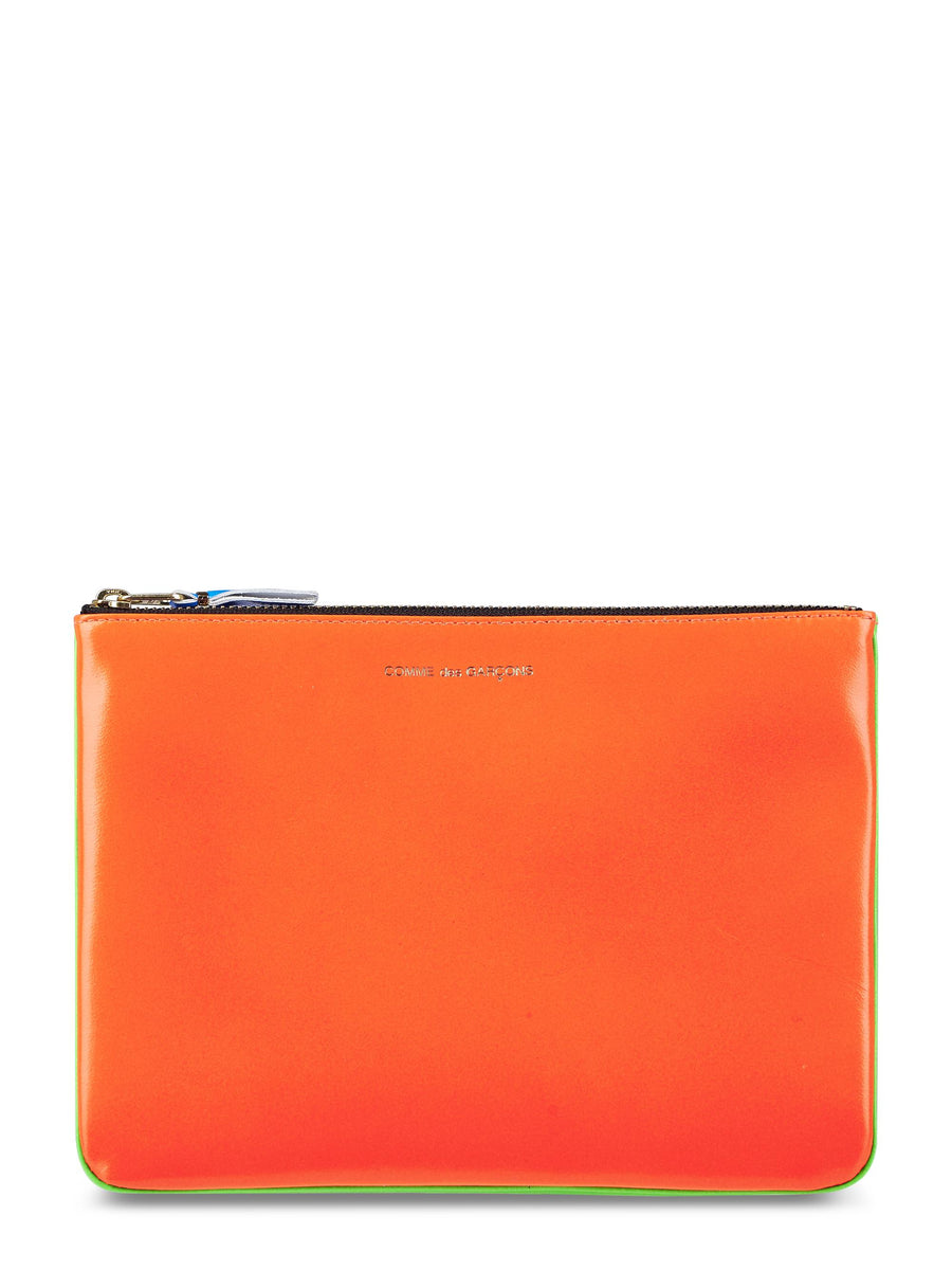  SA5100SF GREEN ORANGE COMME DES GARCONS WALLET 