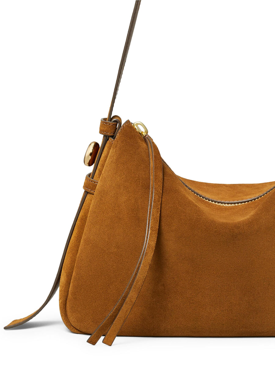 Romy Suede Shoulder Bag 177365 200 TORY BURCH 