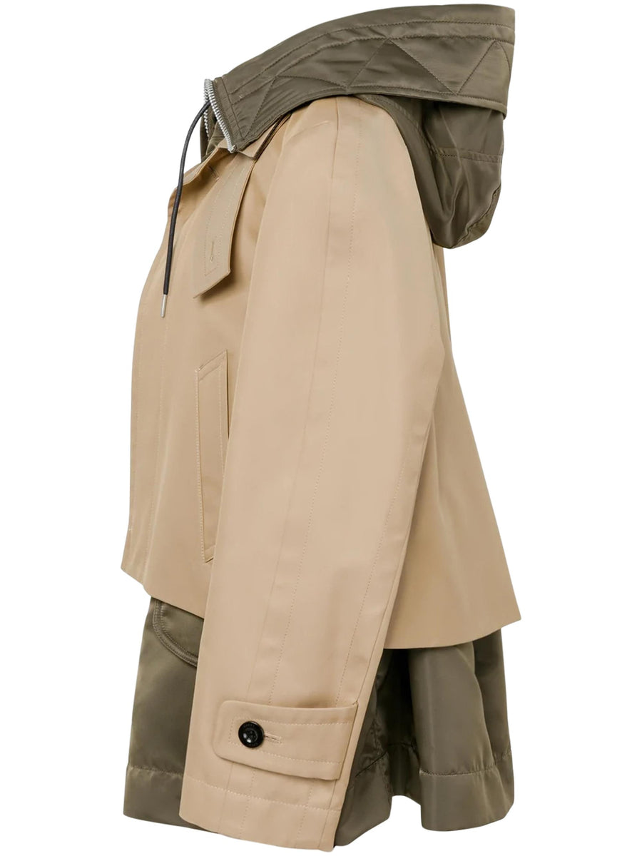 COTTON GABARDINE BLOUSON 2508025 667 SACAI 