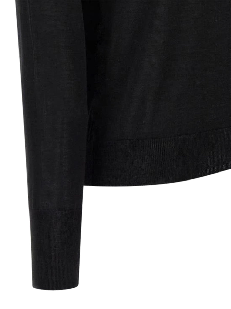 GOLDEN W'S REGULAR KNIT TURTLE NECK LIGHT WOOL MERINO GWP00953 P00066590100 GOLDEN GOOSE 