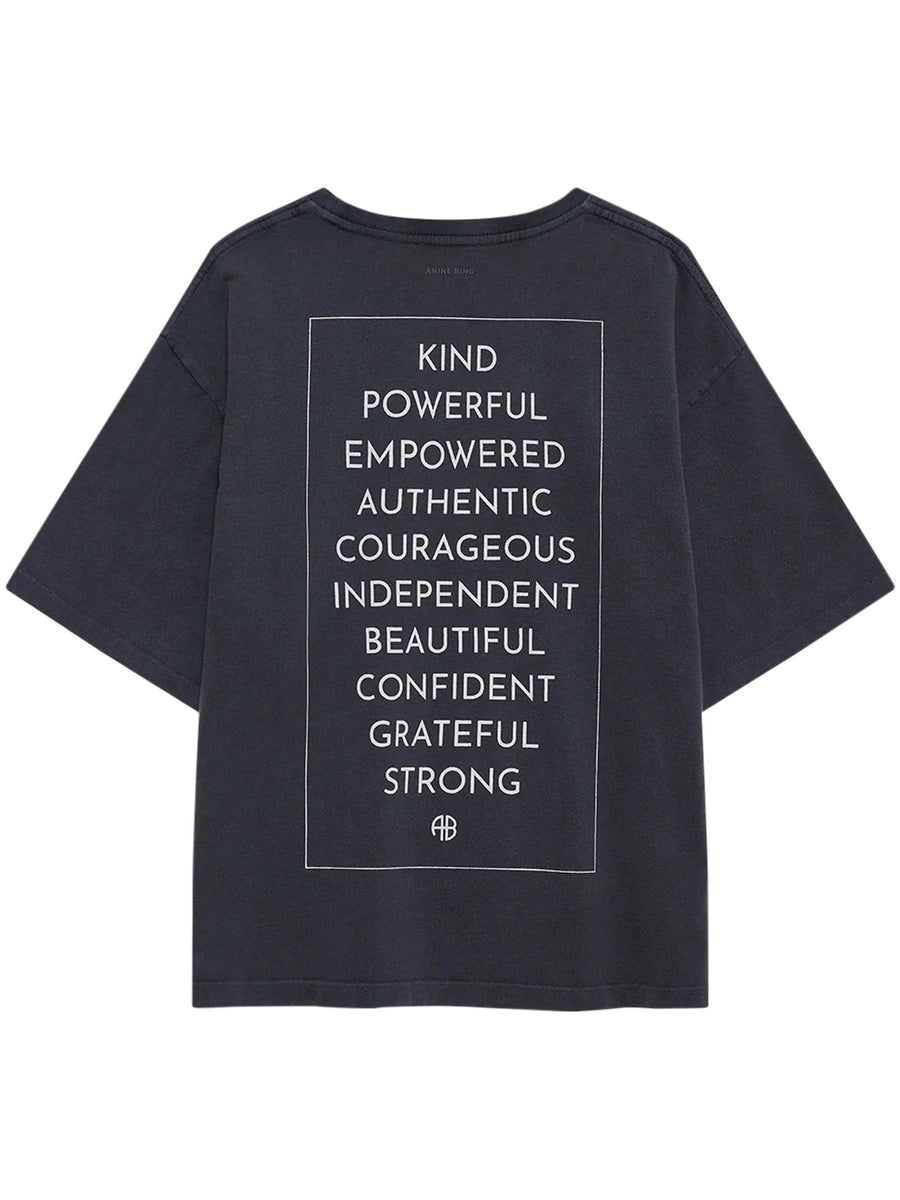 RUDY TEE  EMPOWERMENT A0811068 WBL1 ANINE BING 