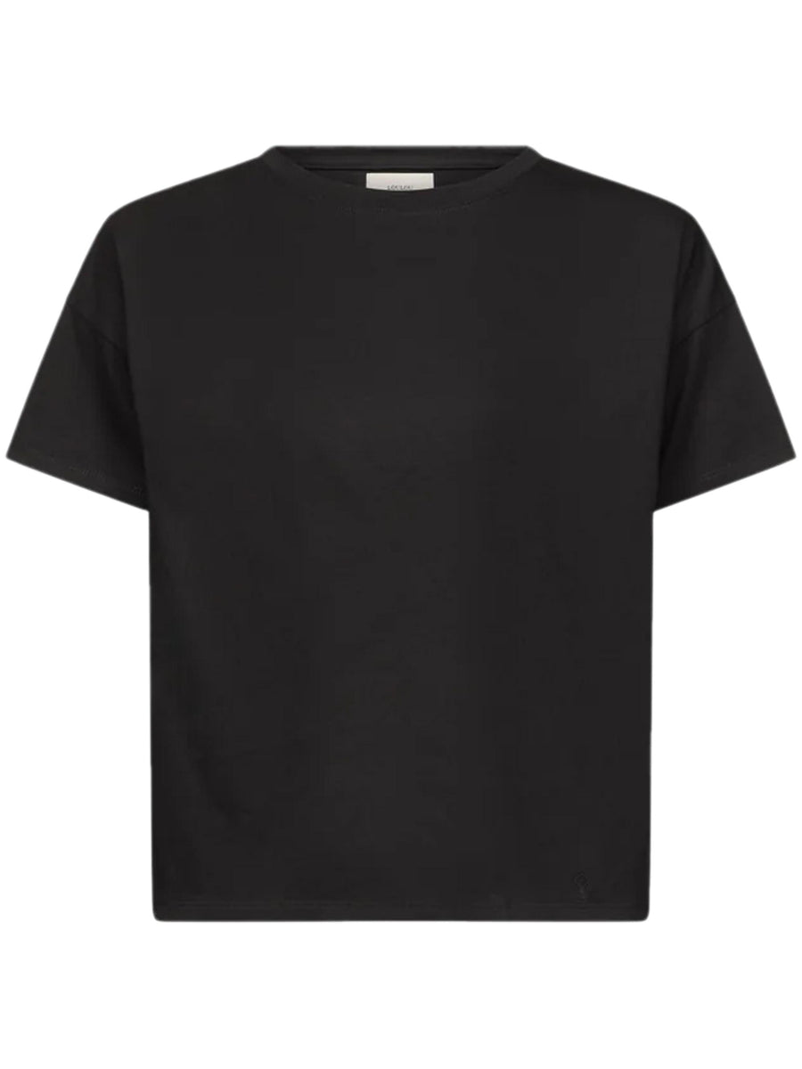 BASILUZZO LDS T-SHIRT BASILUZZO LDS BLACK LOULOU STUDIO 