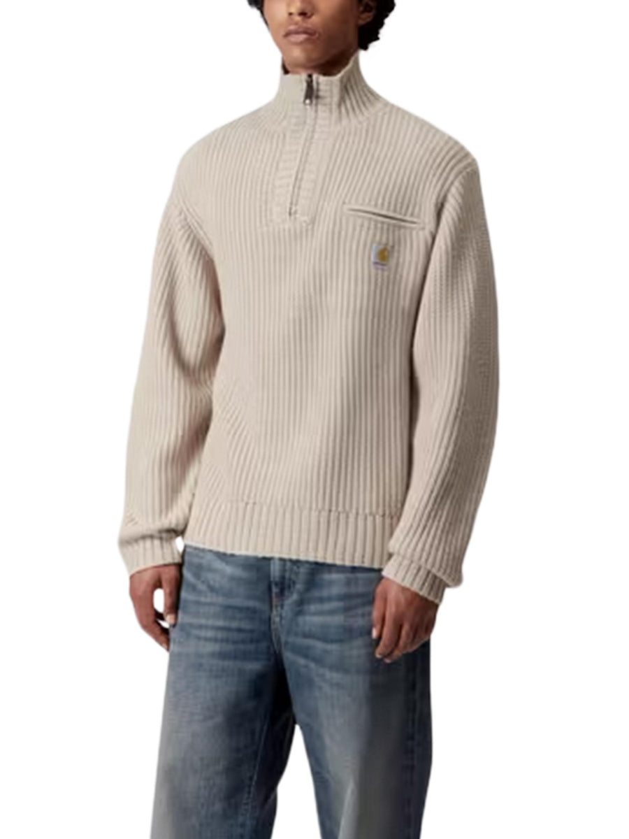 DETROIT ALPHA ZIP SWEATER I035398 2LPXX CARHARTT WIP 