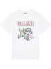 Basic Cotton Jersey Neon Puppy  T-shirt T4334 151 GANNI 