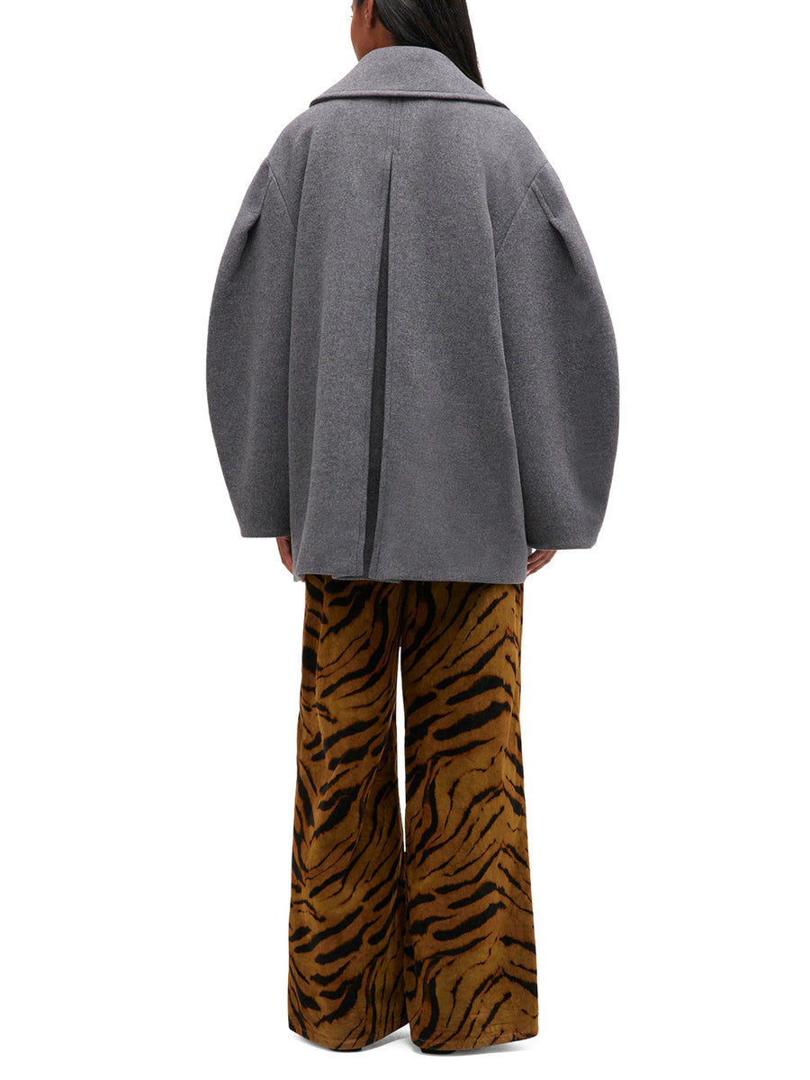 PEACOAT WOOL MIDI COAT W0930 205 GANNI 