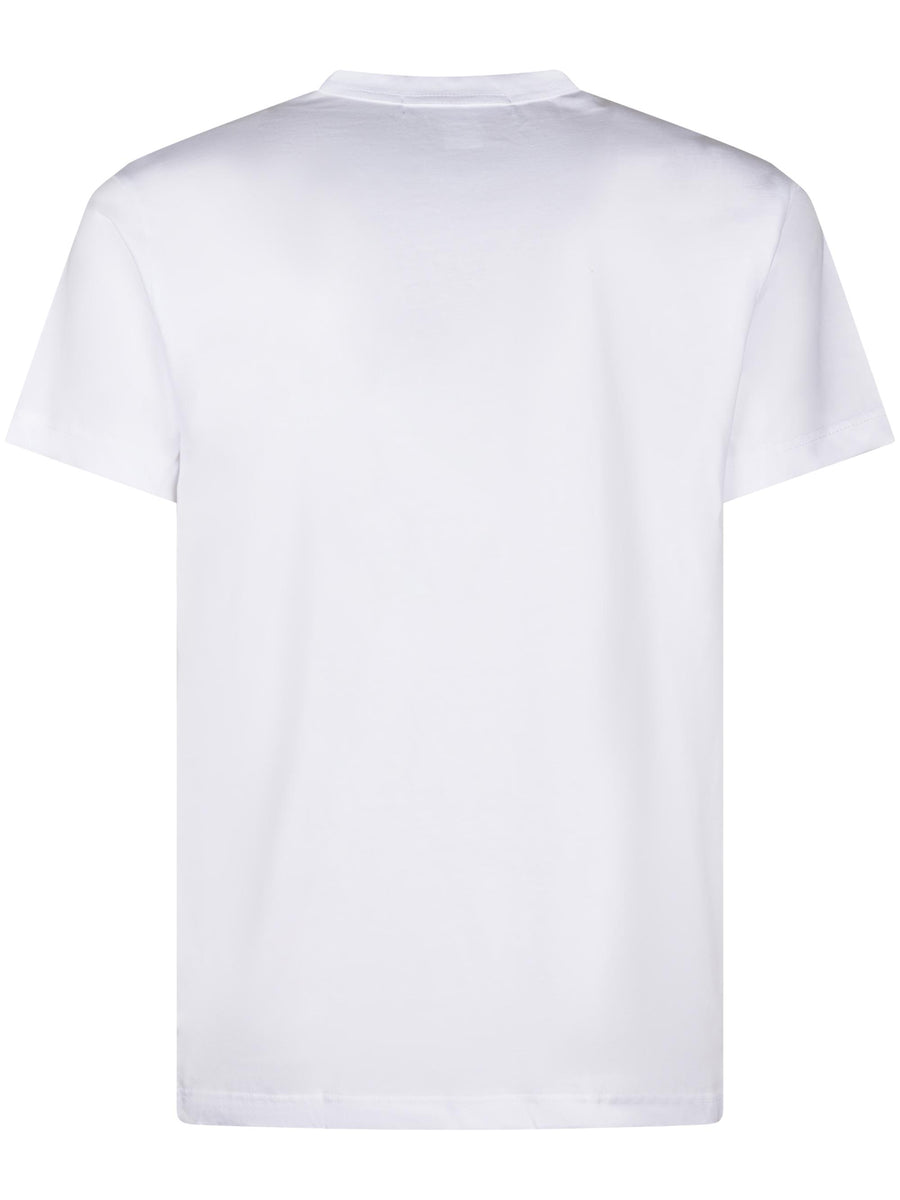  FPT0040512 WHITE PRINT COMME DES GARCONS SHIRT 