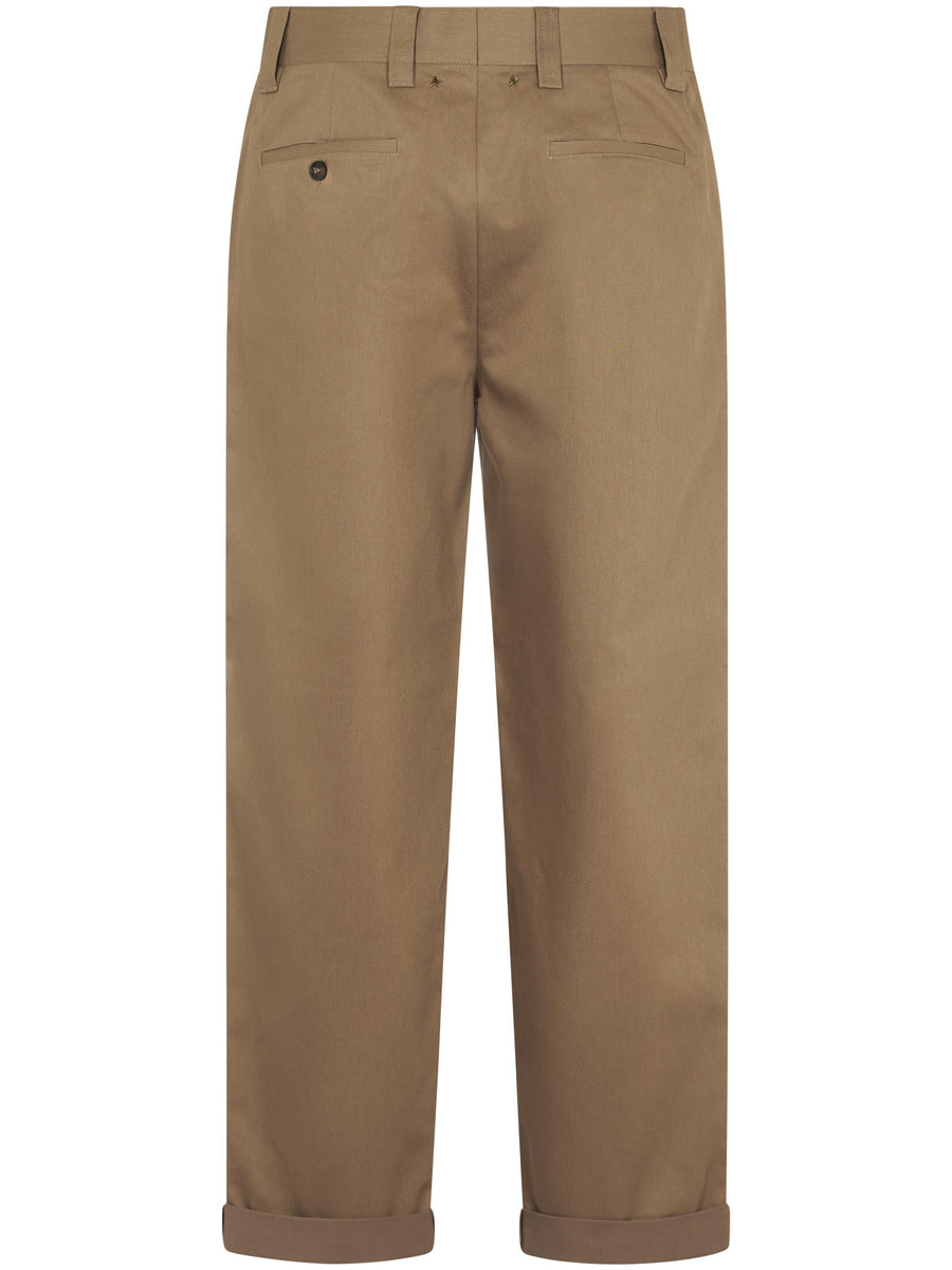 GOLDEN M'S CHINO SKATE PANTS  COMFORT COTTON/POLIESTERE GABARDINE GMP01190 P00078615369 GOLDEN GOOSE 