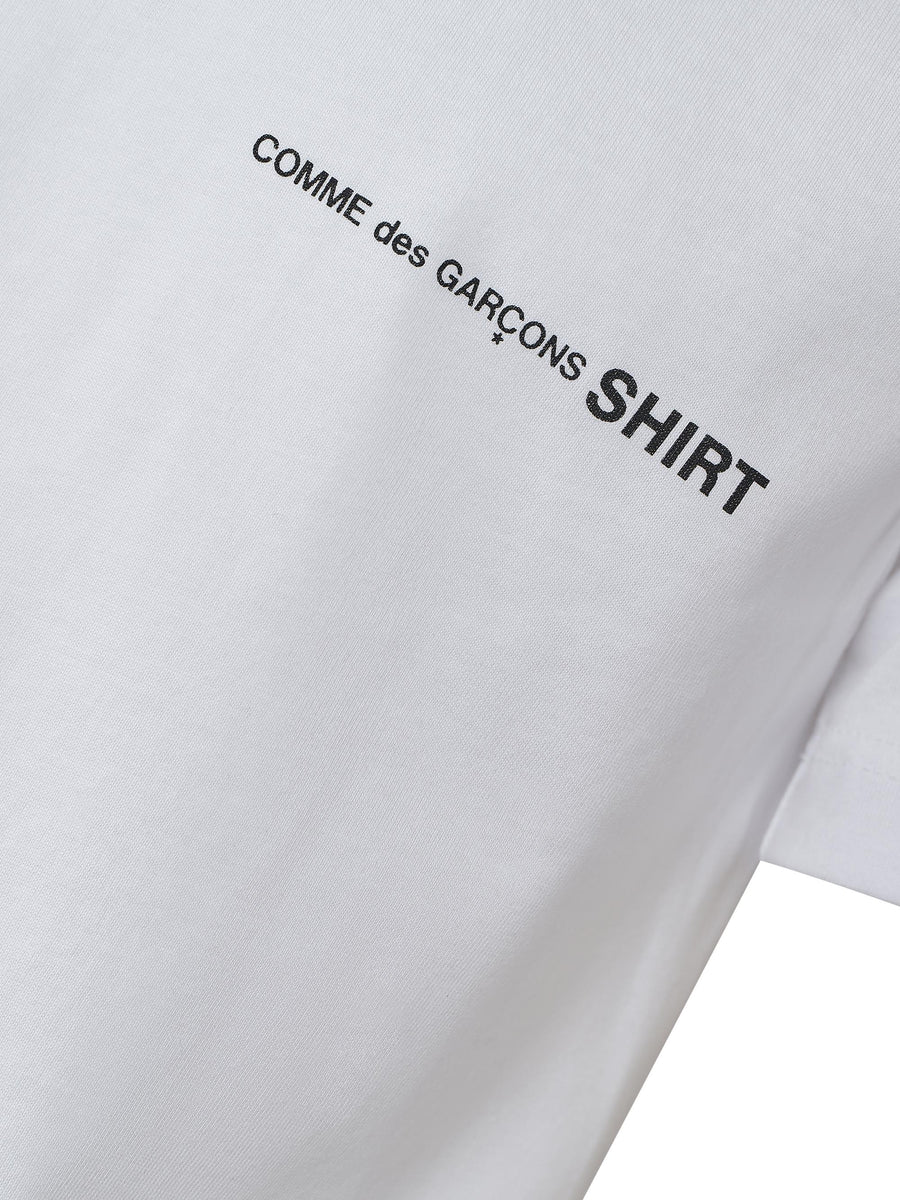  FOT026 051WHITE COMME DES GARCONS SHIRT 