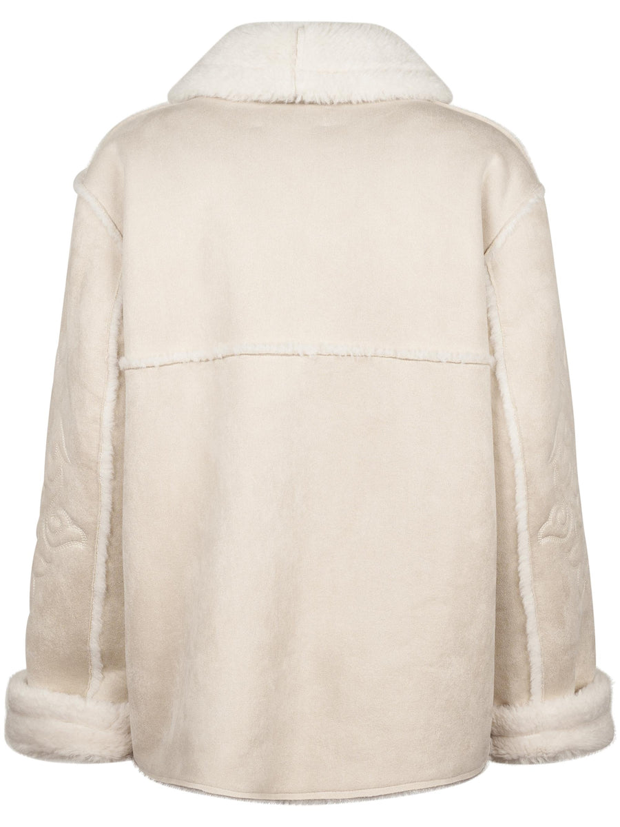 DORYs SHEARLING TEX EMBROIDERY 10 DORY003 TEX000100190I MC2 SAINT BARTH 