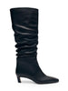 KALILA BLACK LEATHER BOOTS S100549 01 ALOHAS 