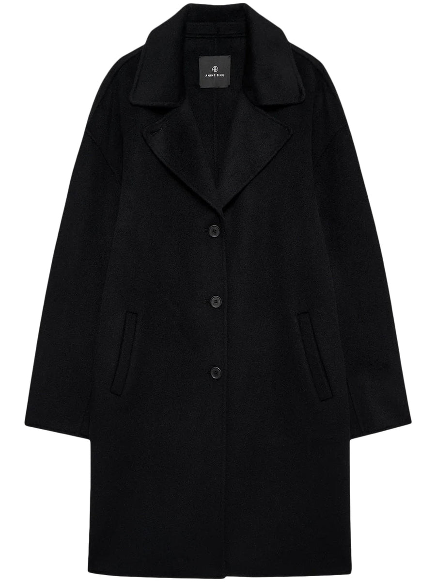 PORTIA COAT A0111294 BLK26 ANINE BING 
