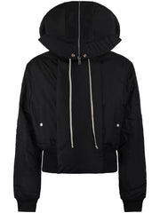 BOMBER IMBOTTITO CROPPED ALICE PARKA DU02E778NCV 09 RICK OWENS DRKSHDW 