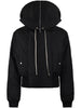BOMBER IMBOTTITO CROPPED ALICE PARKA DU02E778NCV 09 RICK OWENS DRKSHDW 