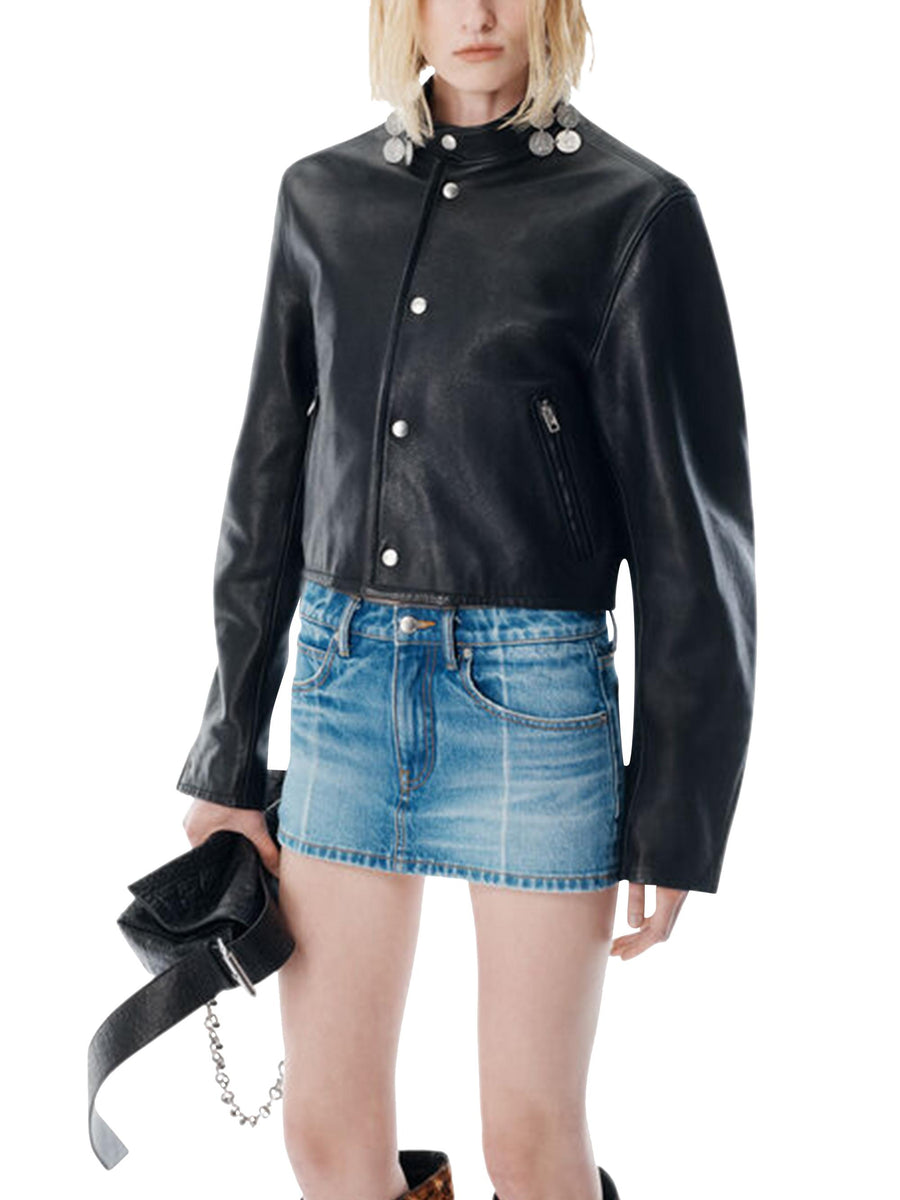 SHORT W FADED FOLD LINES 4DC4255914 400C ALEXANDER WANG 