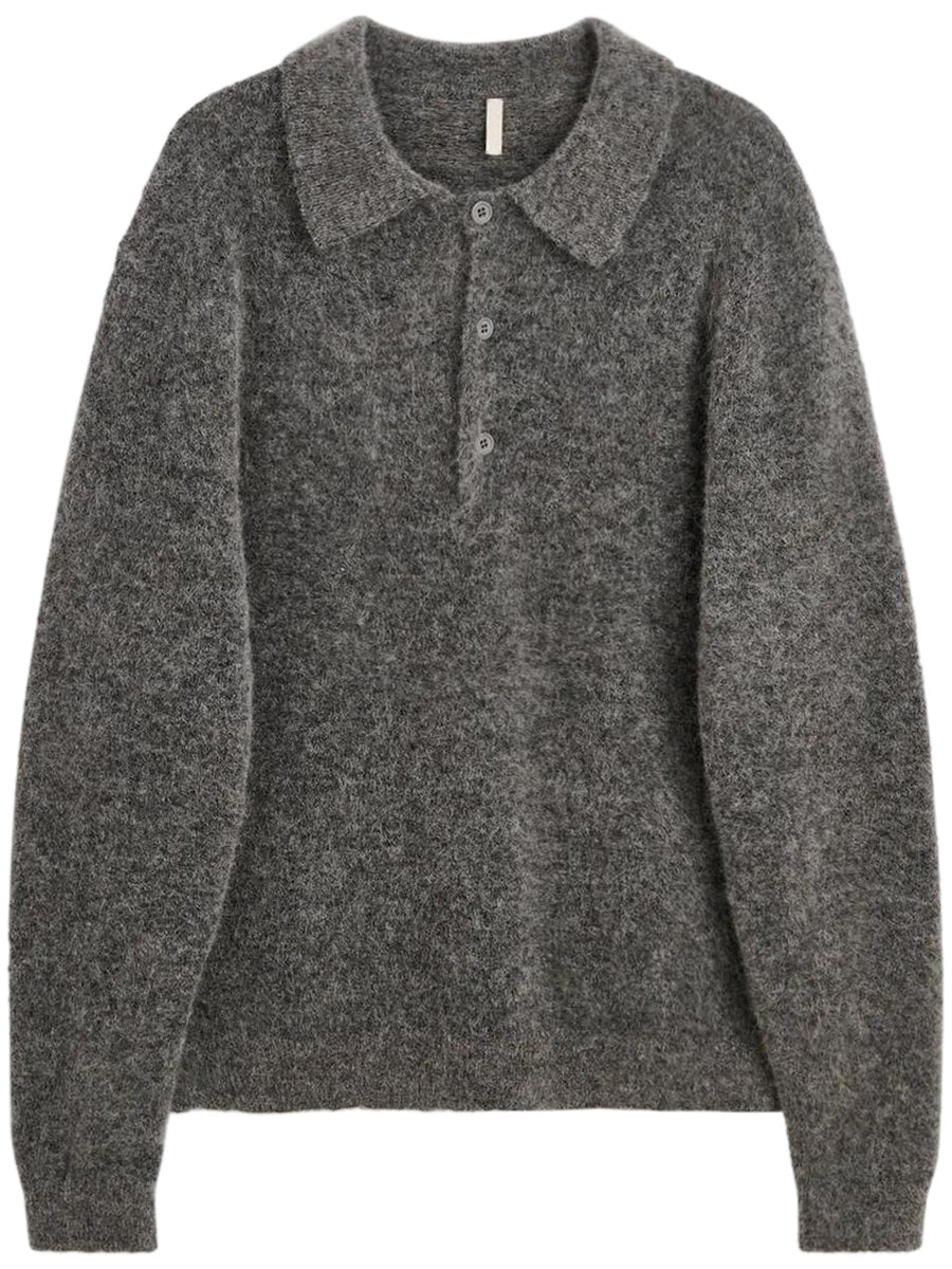 MOHAIR POLO 3074 950 SUNFLOWER 