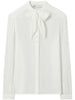 Georgette Bow Blouse 176348 025 TORY BURCH 