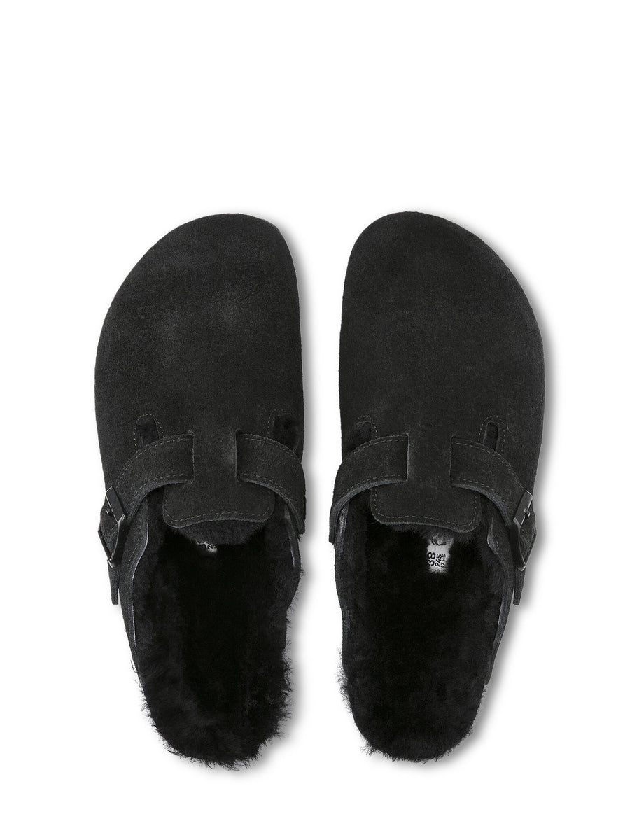 BOSTON 259883 SHEARLING BLACK BIRKENSTOCK 