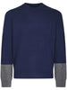  FZN1120512 NAVY TOP GREY COMME DES GARCONS SHIRT 