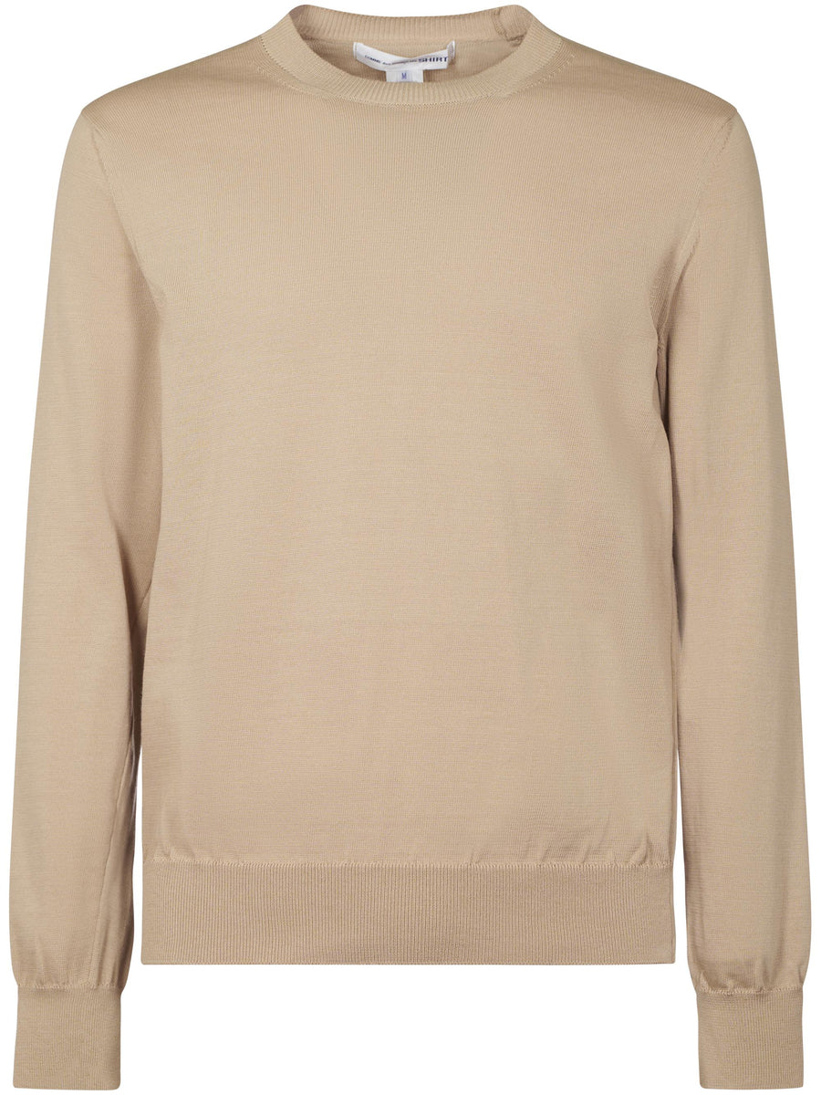  FON006 051BEIGE COMME DES GARCONS SHIRT 