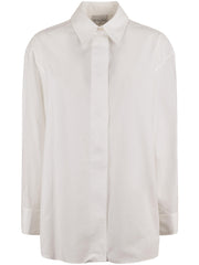 BCI COTTON POPLINE OVERSIZED MASCULINE SHIRT 14115 F48A0002 FORTE FORTE 