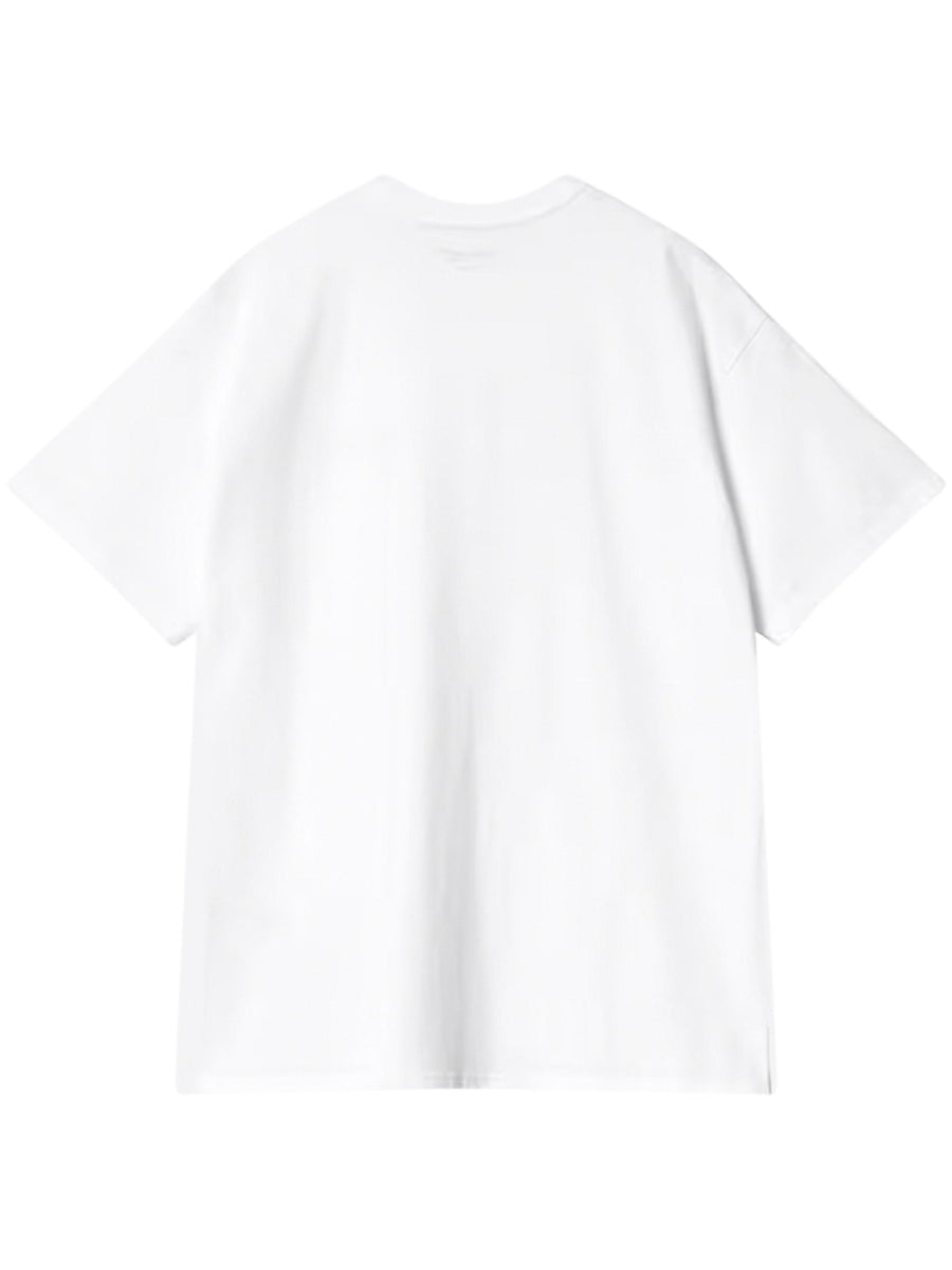 S/S Script Embroidery T-Shirt I030435 00AXX CARHARTT WIP 