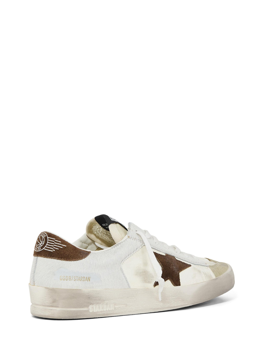 STARDAN NAPPA AND HORSY UPPER SUEDE TOE STAR AND HEEL GMF00128 F00400781999 GOLDEN GOOSE 