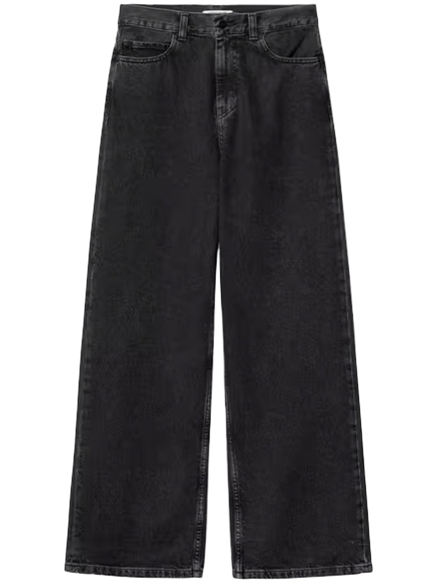 W' Jane Pant 100% Organic Cotton 'Fairfield' Denim I030497 8960 CARHARTT WIP 