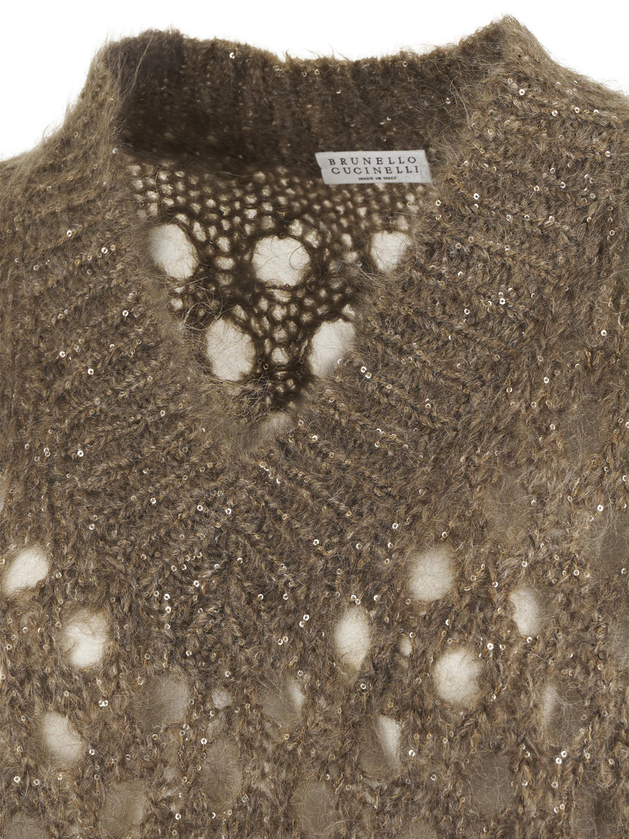 KNITTED	VEST MNA326502 COQ76 BRUNELLO CUCINELLI 